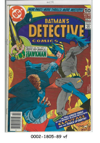 Detective Comics #479 (Sep-Oct 1978, DC)